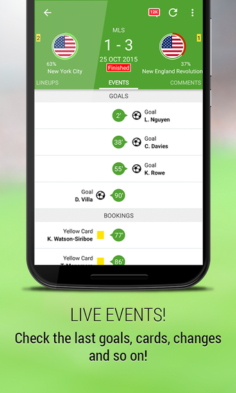 Imagen 1 para BeSoccer - Soccer Live Sc…