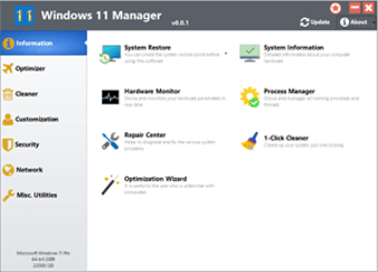 Image 0 for Windows 11 Manager