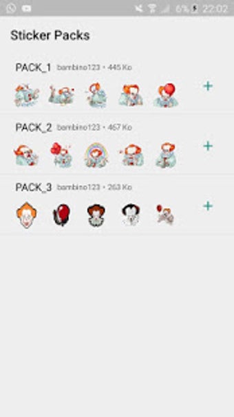 Image 1 for WAStickerApps- Pennywise …