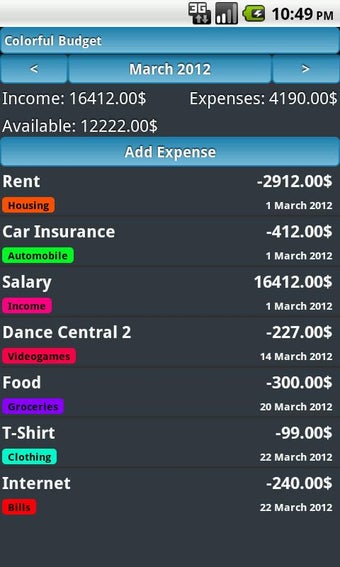 Imagen 0 para Colorful Budget