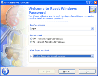 Imagen 0 para Reset Windows Password