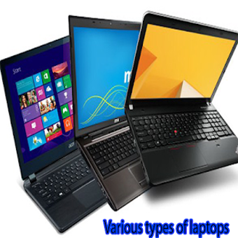Image 1 for Various types of laptops