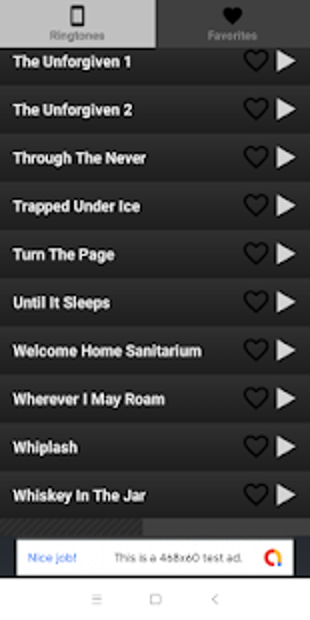Imagen 2 para Best Metallica ringtone f…
