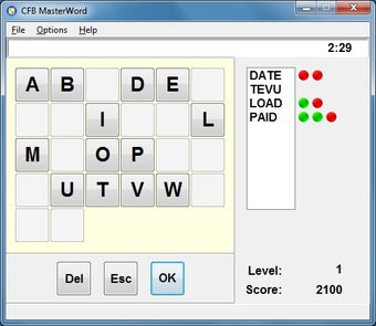 Image 0 for CFB Masterword