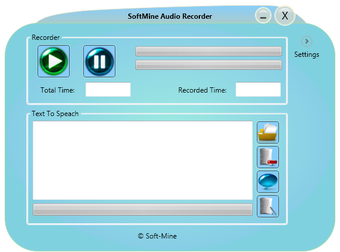 Image 0 for SoftMine Audio Recorder