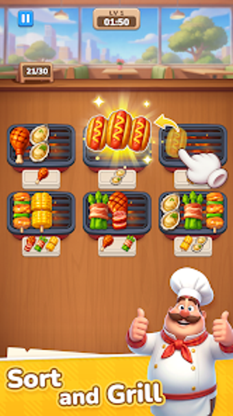 Image 0 for Grill Master: Foodie Sort…