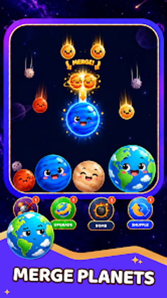 Image 0 for Planet Merge: Cosmic Puzz…