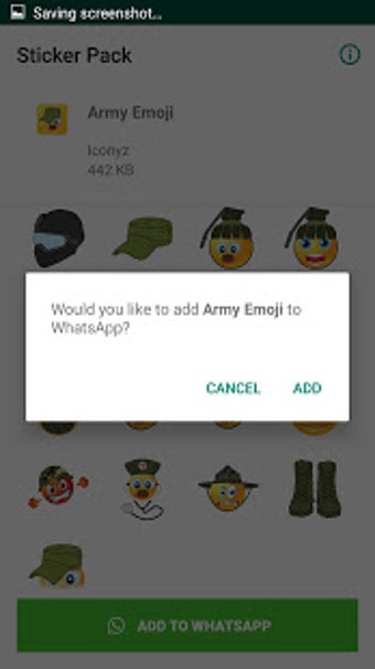 Imagen 2 para Army Emoji for WhatsApp