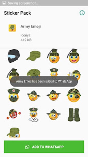 Imagen 3 para Army Emoji for WhatsApp