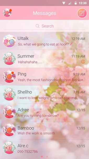 Image 1 for GO SMS PRO SAKURA FLORID …