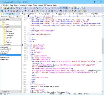 Imagen 0 para EditPlus for Windows 10