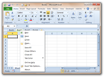Imagen 0 para Office Tabs for Excel (32…