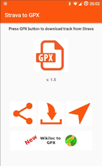 Image 2 for Strava to GPX / traXapp S…