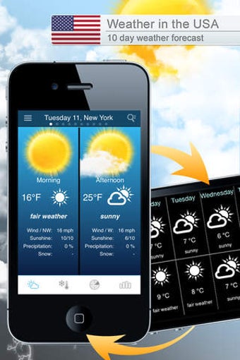 Image 0 for USA Weather forecast