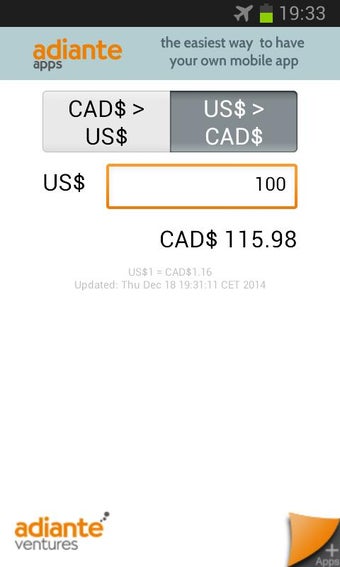 Image 1 for US Dollar to Canadian Dol…