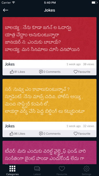 Image 0 for Telugu Status