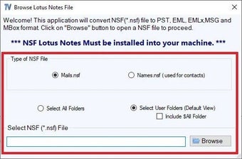 Imagen 0 para TrustVare NSF to PST Conv…