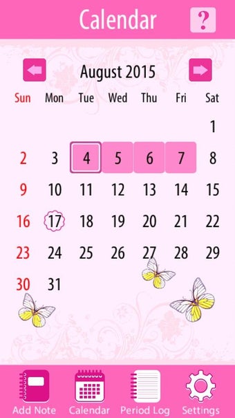 Imagen 0 para Women Period Calendar