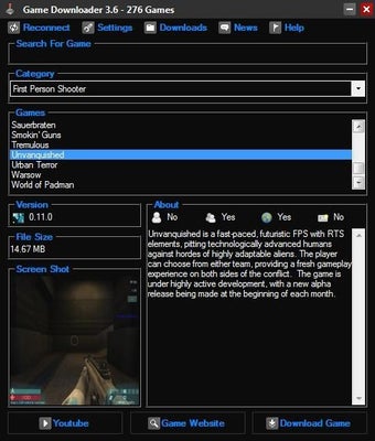 Imagen 1 para Game Downloader