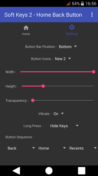 Imagen 1 para Soft Keys 2 - Home Back B…