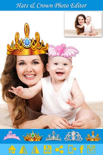 Image 0 for Hat & Crown Photo Editor