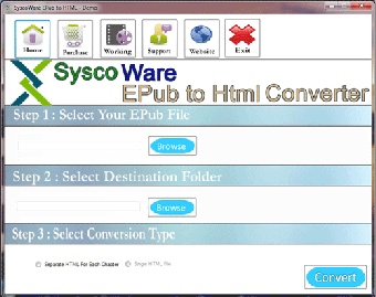 Image 0 for SyscoWare EPub To HTML Co…