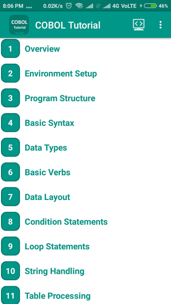 Image 0 for COBOL Tutorial