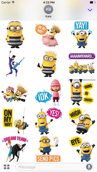 Image 1 for Despicable Me 3 Stickers
