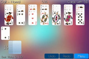 Imagen 0 para Golf Solitaire for iOS 7 …