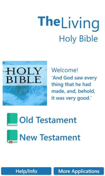 Image 1 for The Living Holy Bible for…