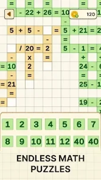 Image 0 for Math Crossword - Infinite