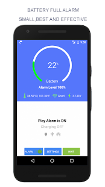 Imagen 0 para Battery Full Charged Alar…