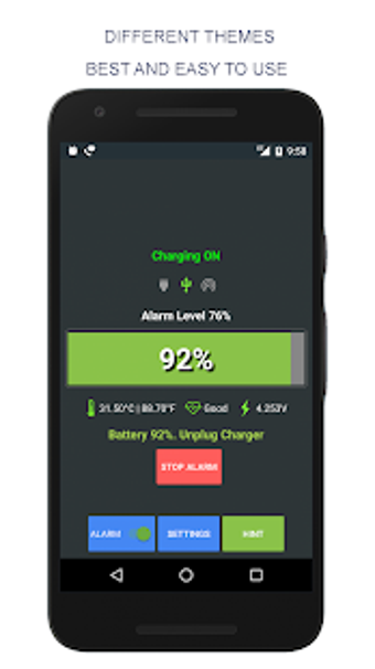 Imagen 1 para Battery Full Charged Alar…
