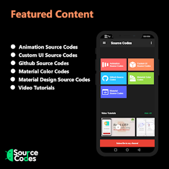 Image 0 for Source Codes - Android Ap…