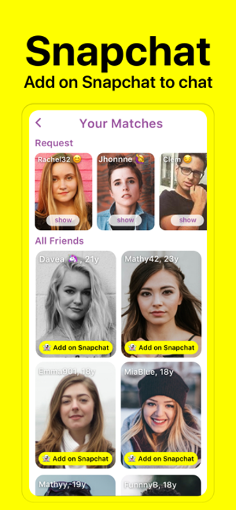 Image 1 for Swiping - Snapchat Friend…