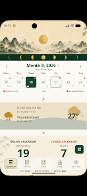 Imagen 0 para Lich Mat Trang: Lunar Cal…