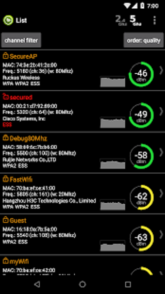 Image 3 for Wifi Analyzer