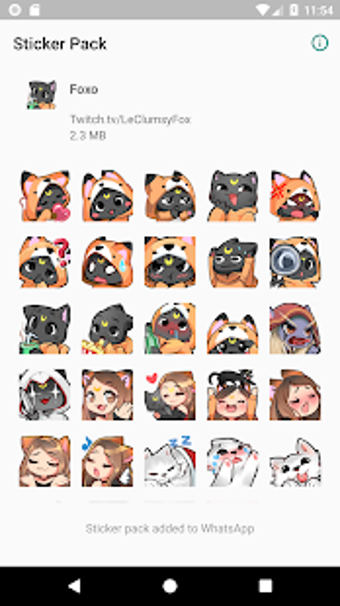 Imagen 1 para Foxo Stickers