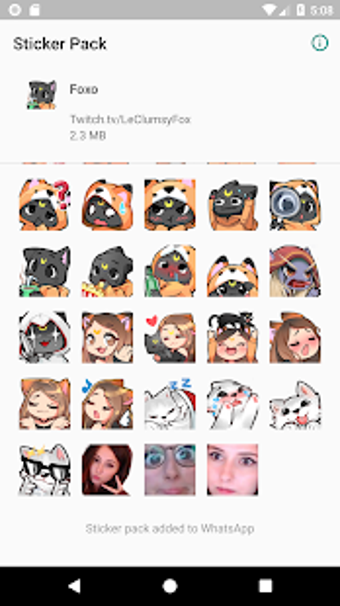 Imagen 1 para Foxo Stickers