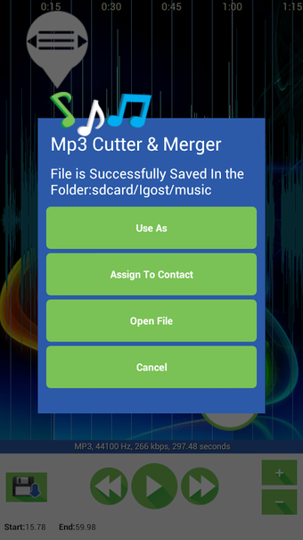 Imagen 1 para Mp3 Cutter & Merger