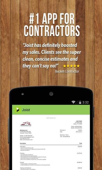 Imagen 4 para Contractor Estimate & Inv…