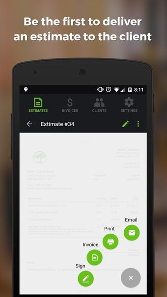 Imagen 6 para Contractor Estimate & Inv…
