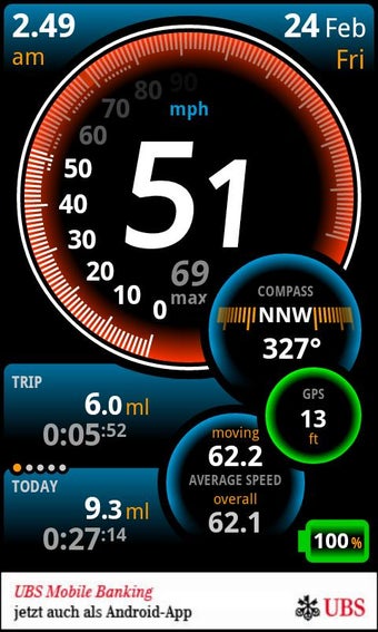 Imagen 5 para Ulysse Speedometer