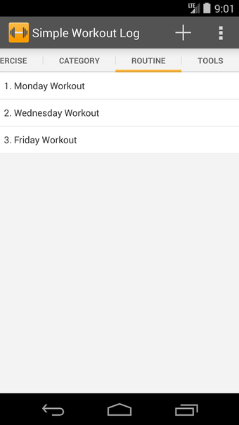Imagen 2 para Simple Workout Log