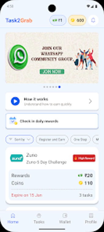 Image 0 for Task2Grab - Earn Money On…