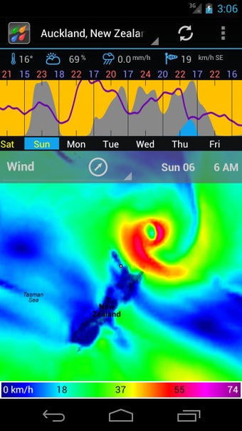 Image 2 for Flowx: Weather Map Foreca…