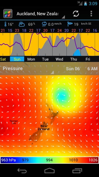 Imagen 2 para Flowx: Weather Map Foreca…