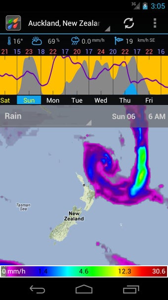 Image 0 for Flowx: Weather Map Foreca…