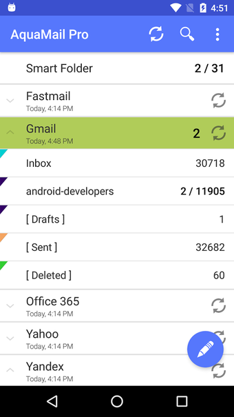 Imagen 0 para Aqua Mail Pro