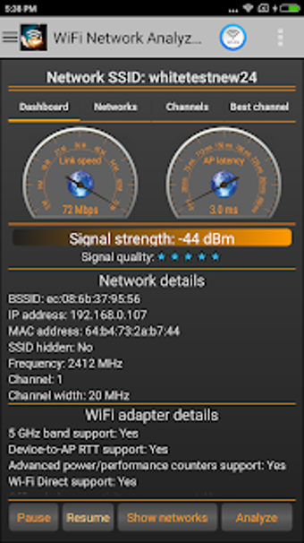 Image 0 for WiFi Analyzer